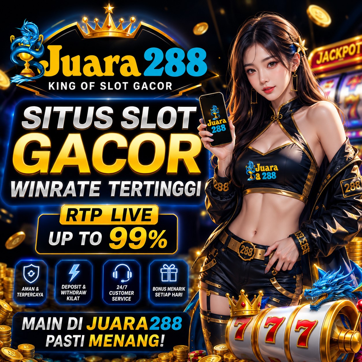 Juara288 | King Of Slot Gacor Pedoman RTP Live Winrate Tertinggi 2026
